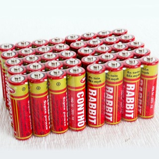 📛FREESHIP📛 Combo 5 Vỉ 4 pin con thỏ 1,5V
