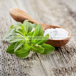 Cỏ ngọt 100g, trà cỏ ngọt sấy khô, vị ngọt tự nhiên, điều vị, đường ăn kiêng tốt cho tiểu đường