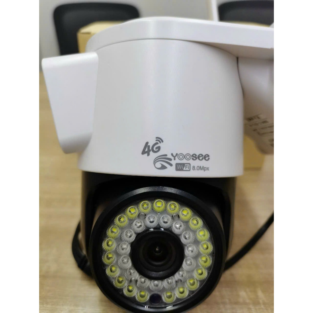 CAMERA YOOSEE 2 MẮT 4G XÀI SIM – 8.0 FHD – XEM 2 KHUNG HÌNH - MẪU CHỐNG NƯỚC XOAY 360 ĐỘ – 42 LED