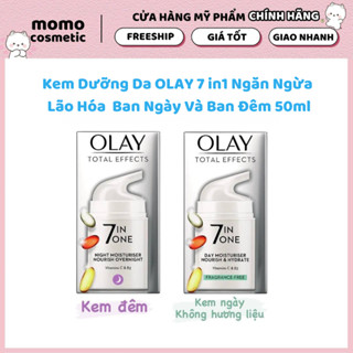  Kem dưỡng trắng OLAY 7in1 Ngăn Ngừa Lão Hóa Giảm Nếp Nhăn Ban Ngày Và Ban Đêm 50ml 