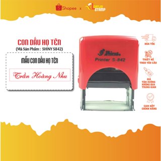 Con Dấu Shiny S842, Dấu Họ Tên,  Giải Pháp Tiết Kiệm Thời Gian. Khắc Dấu Theo Yêu Cầu | Khắc Dấu Cát Lợi