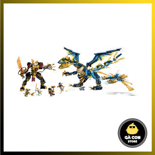 Đồ chơi lắp ráp NinjaGo 71796 Elemental Dragon vs. The Empress Mech - Rồng nguyên tố vs Chiến giáp ( Hàng  có sẵn )