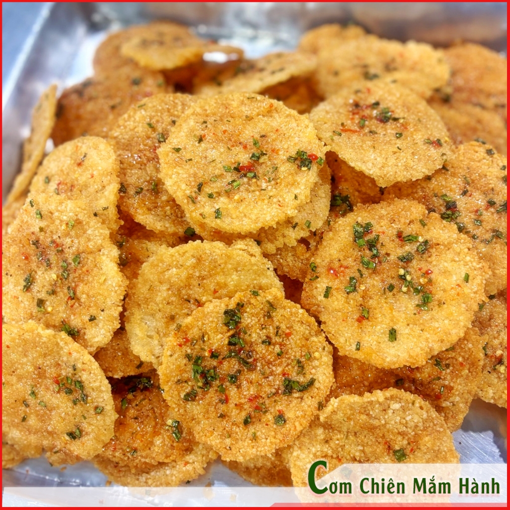 <SET 10 GÓI 30 MIẾNG> CƠM CHÁY CHIÊN MẮM HÀNH