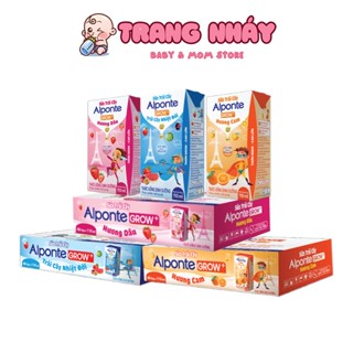 Thùng sữa chua trái cây Alponte Grow+ 48 hộp 110ml(đủ vị -có mix vị). - SỮA BỈM TRANG NHÁY 2