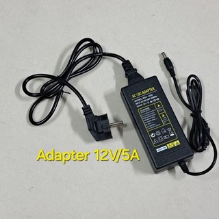 Nguồn adapter 12V - 5A đủ công suất