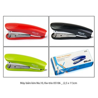   MUA SỈ GIẢM 10%  Máy bấm kim dập ghim giấy No.10 Kw-trio 05106  1 cái  