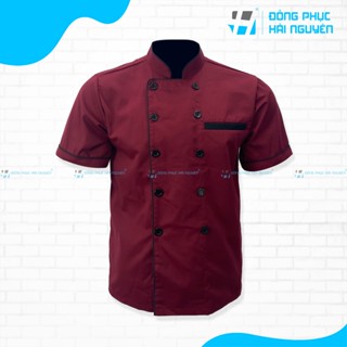 Áo bếp ngắn tay mẫu đẹp dành cho Nam và Nữ