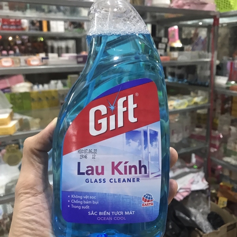 Nước lau kính Gift chai 520ml