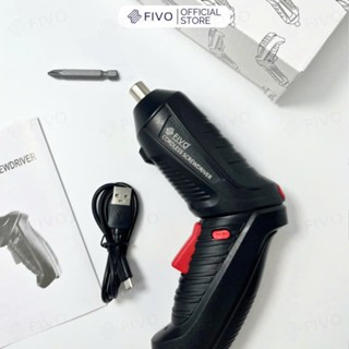 Máy Bắn Vít Cầm Tay Không Dây FIVO OP04, Linh Động 2 Kiểu Dáng, Tặng Kèm Dây Sạc Và 1 Đầu Vít, Nhỏ Gọn Tiện Dụng