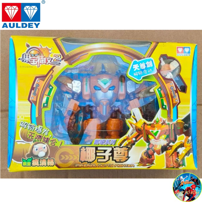[HÀNG SẴN-HỎA TỐC] Đồ Chơi chính hãng Auldey (Dừa Song Kiếm-Giáo Sư Dừa) Robo Trái Cây 2 Bản Chìa Kh