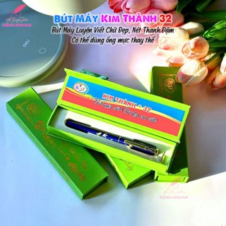 Bút Máy Kim Thành 32 Cao Cấp - Kèm 1 Ngòi Bút | Chữ Đẹp, Mực Viết Mượt | VPP Đặng Ngoan