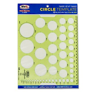 [MUA SỈ GIẢM 10%] Thước kẻ học sinh, văn phòng, đa dụng, tròn dẻo Win C-2004, Kích Thước : (21 x 29)cm (1 cây)