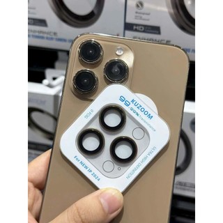 Bộ dán 3 mắt Kuzoom Phủ PVD 2 tầng bảo vệ Lens Camera cho IPhone 17 Pro Max/ 16/16 Plus/16 Pro/16 Pro max