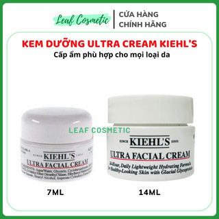[ 7ml 14ml 28ml ] Kem Dưỡng Ẩm Kiehl's Ultra Facial Cream Fullsize | Ultra Kiehls - Leaf cosmetic