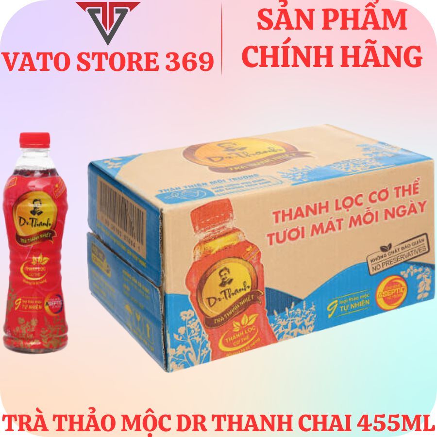 Trà thanh nhiệt DR THANH NUMBER 1 chai 455ml