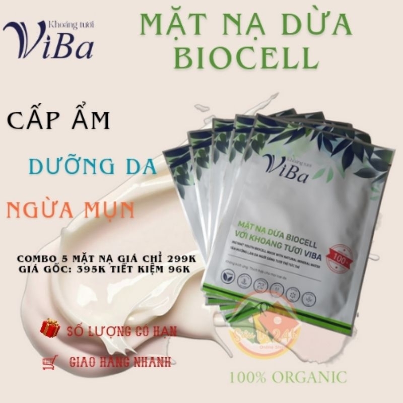 MẶT NẠ DỪA TƯƠI LÊN MEN VIBA
