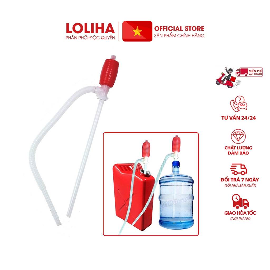 📛FREESHIP📛 Combo 5 Dụng cụ hút xăng, rượu, nước đa năng đỏ tiện ích