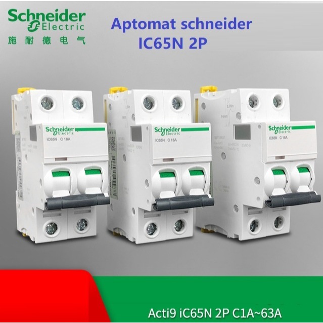 Aptomat Schneider MCB 2P 10A~63A IC65N