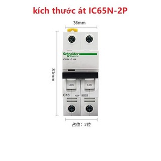 Aptomat Schneider MCB 2P 10A~63A IC65N