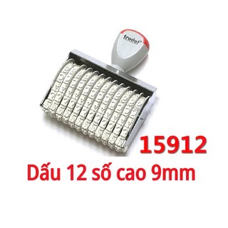 Dấu số tự xoay chấm mực, số cao 9mm ( Chính hãng Trodat)