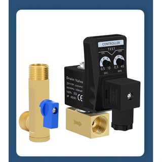 Van xả nước tự động dành cho máy nén khí - Van điện từ xả nước 220V