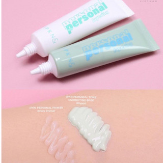 Kem Lót IPKN Personal Correcting Base (Green, Lavender) X Personal Base (Moisture Primer, Tone Up Primer, Pore Primer)