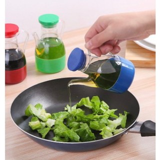  Bình đựng nước mắm nhỏ để bàn có vòi trong suốt sản phẩm an toàn cọ rửa dễ dàng tiện dụng 
