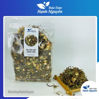 Trà sơn mật hồng sâm 1kg, trà sơn mật, nhiều hoa nhài, cỏ ngọt, giúp ngủ ngon, an thần, thanh nhiệt