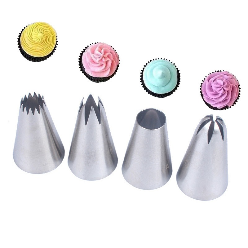 Bộ 4 đui trang trí cupcake (1A, 2D, 1M, 4B)