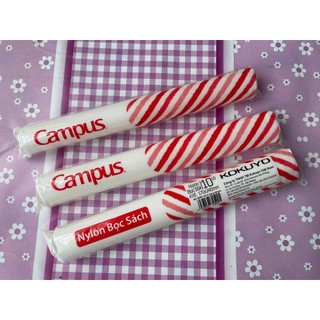 COMBO 2 Ống Bọc Sách Campus Đỏ Cao Cấp (Ống 10 Tờ) Đẹp