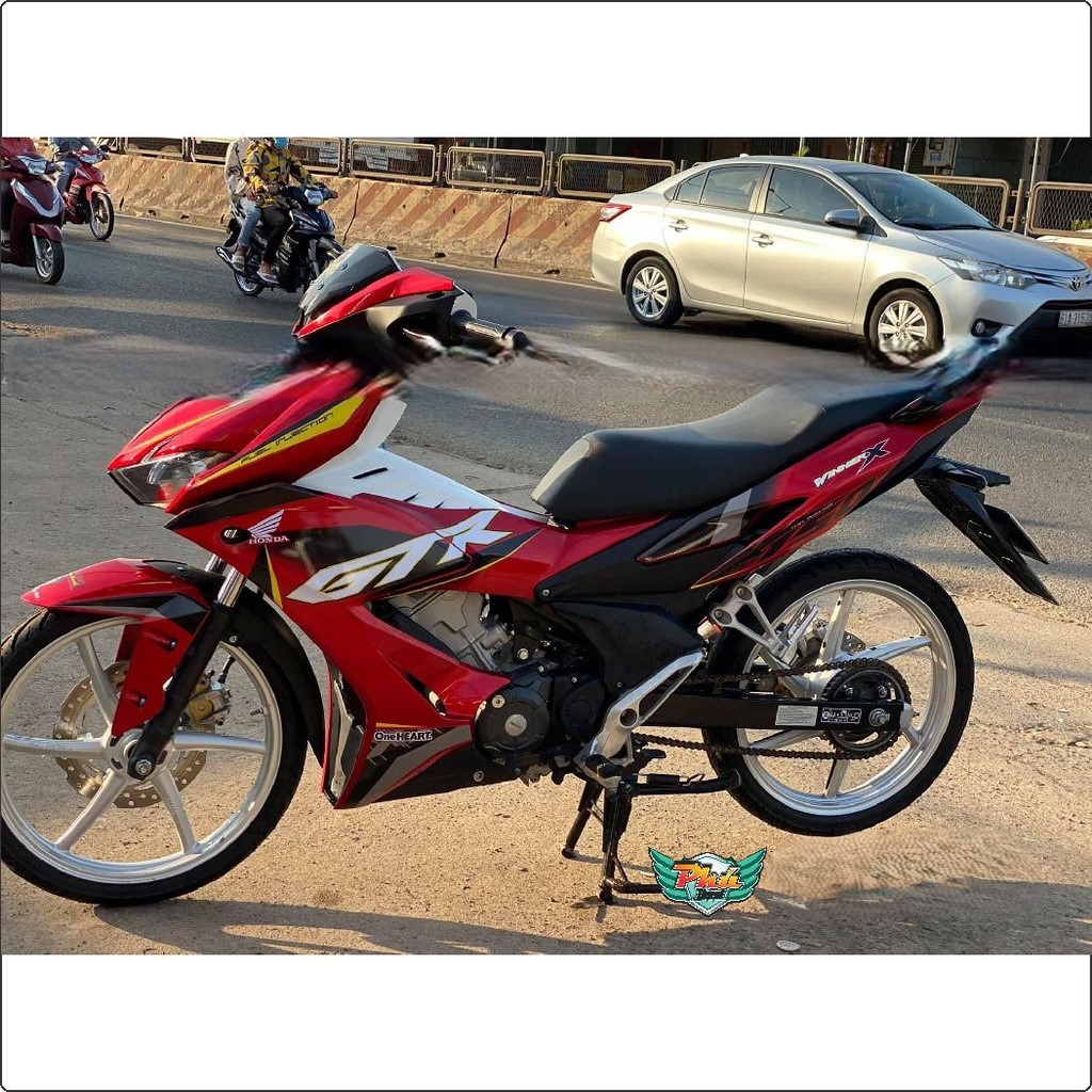 Tem Rời Winner X  GTR đỏ đen bạc (F)