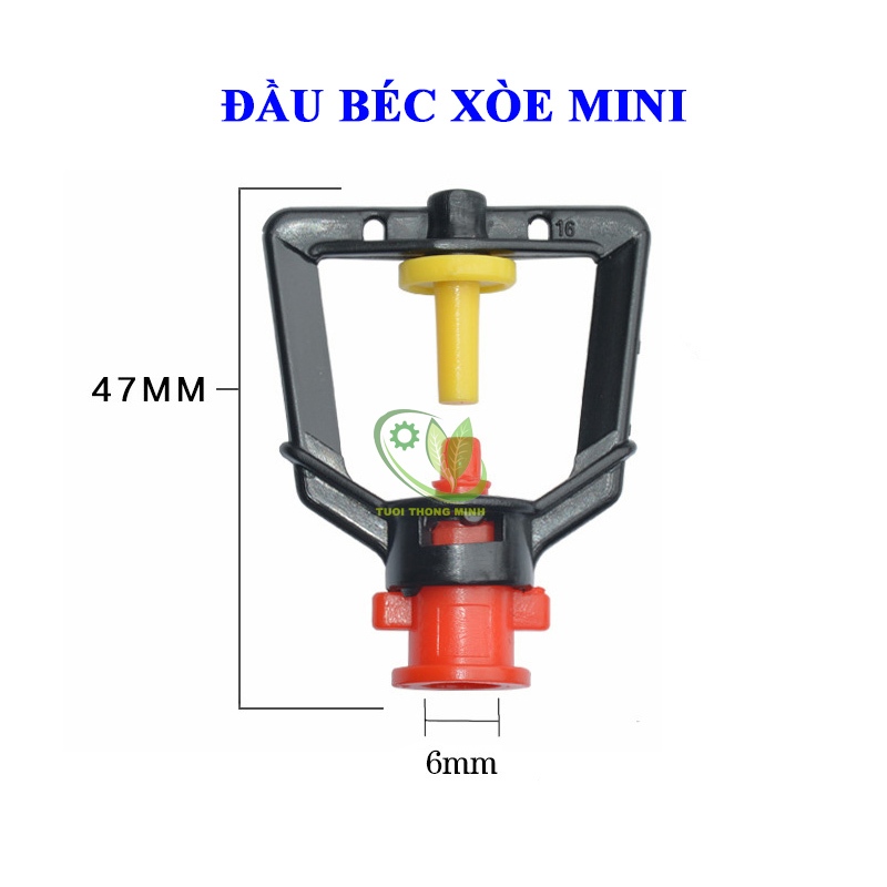 [ 5 Chiếc ] Đầu béc phun mưa, sương xòe