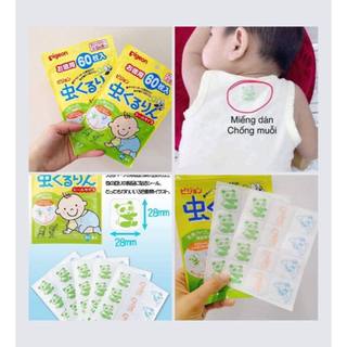 MIẾNG DÁN CHỐNG MUỖI PIGEON 60 MIẾNG