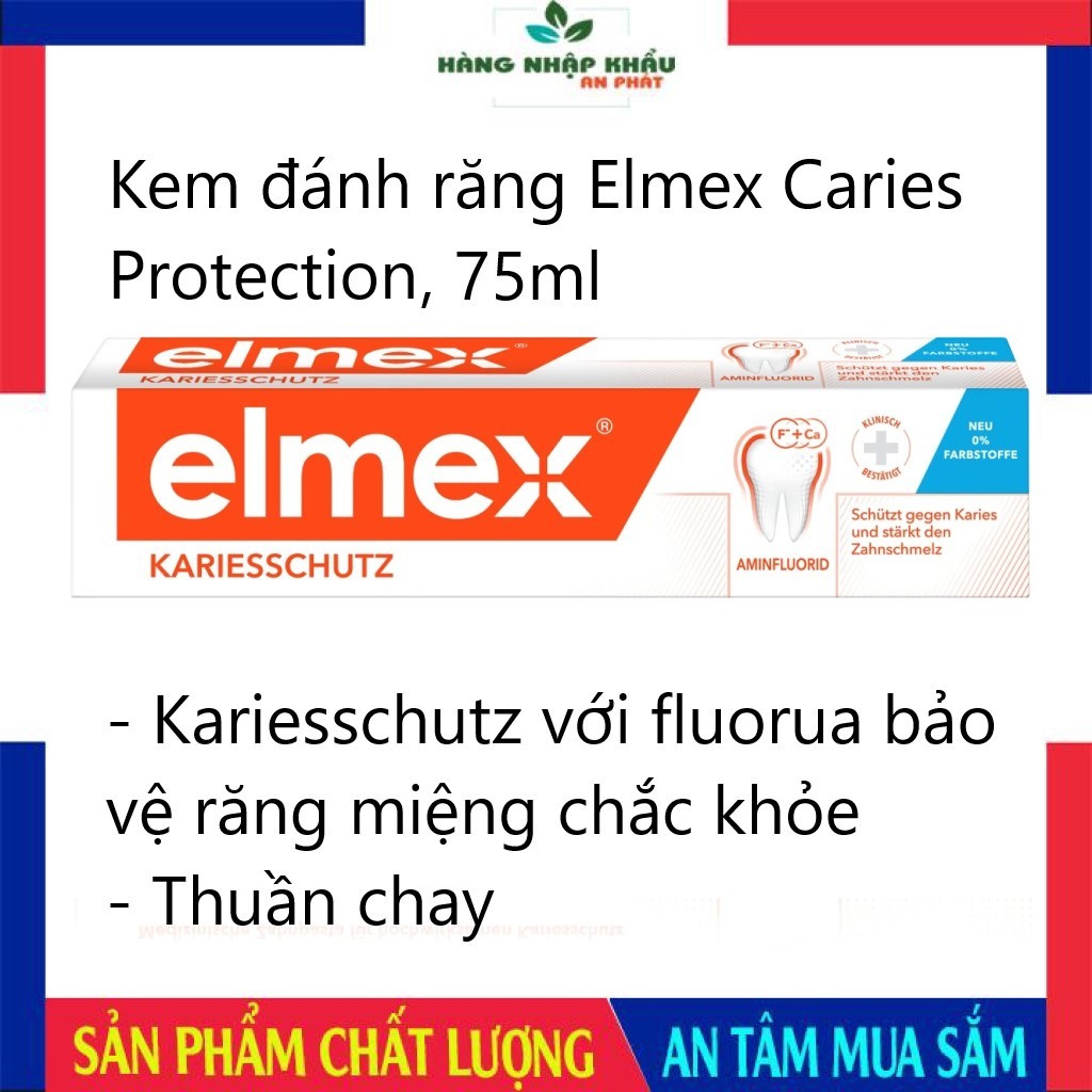 Kem đánh răng Elmex Caries Protection ,75ml