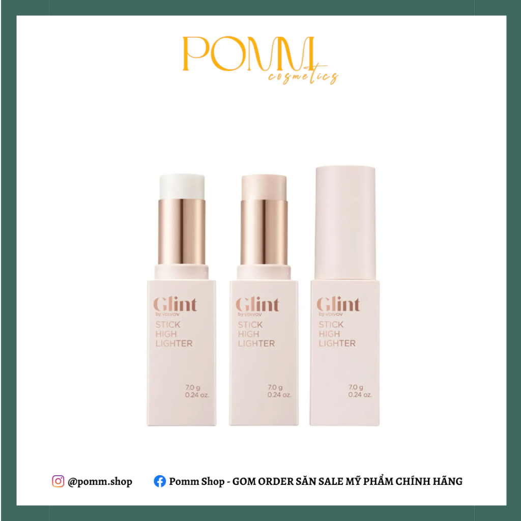 Thỏi má hồng + bắt sáng Glint Stick Highlighter