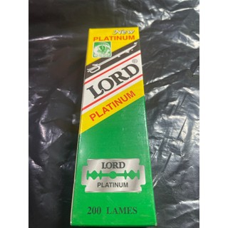 Dao Tem LORD Cạo Râu Đẹp (Hộp 200 Lưỡi)