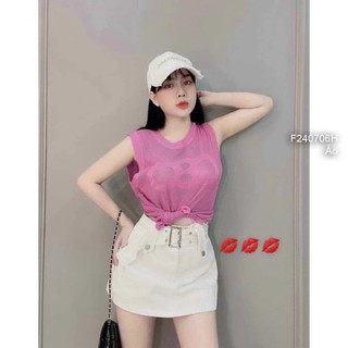 Áo len lưới sát nách chuẩn hàng nhập