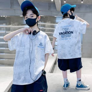 Bộ quần áo bé trai Nanabu Fashion, Quần Áo Trẻ Em Nam HB2317 Họa Tiết Vocation Cá Tính Cho Bé 18-50Kg