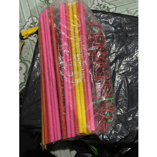 SET 100 Que Cắm Bóng Bay Bé Đẹp (Có Phễu Gắn Bóng)