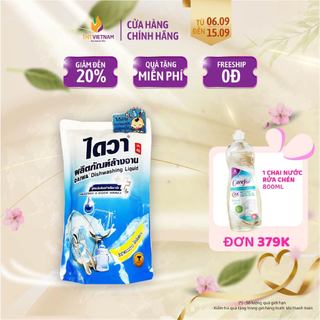 Nước rửa chén bát đậm đặc Daiwa không mùi 500ml
