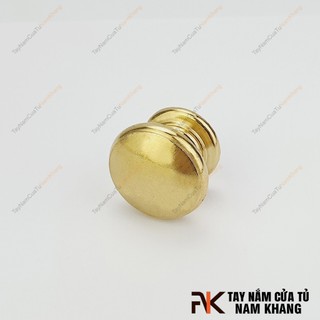 Núm nắm cửa tủ đồng vàng NKD095 (Màu Đồng Vàng)