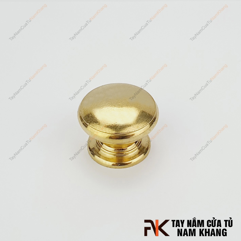 Núm nắm cửa tủ đồng vàng NKD095 (Màu Đồng Vàng)