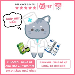 Giúp hết nấm cho chó mèo sạch khỏe Nupet