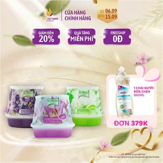 Sáp thơm phòng R- Fresh khử mùi phòng ngủ nhà vệ sinh toilet tủ quần áo oto tủ giày 4 mùi