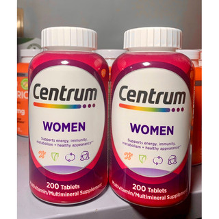 Centrum women 200 viên vitamin tổng hợp dành cho nữ dưới  50t Hàng Mỹ