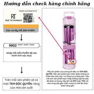 Set 3 Cây Cọ Măt Real Techniques Eye Shade And Blend