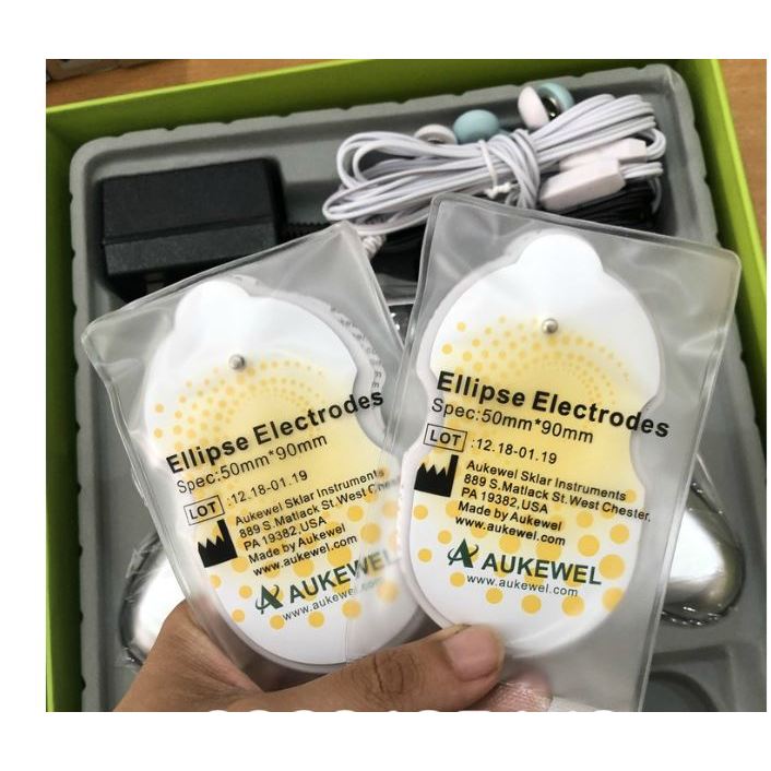 Máy Massage xung điện trị liệu thương hiệu Đức Aukewel AK-2000 4 miếng dán