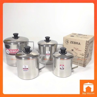 Ca uống nước inox 304 zebra có nắp nhiều dung tích - hàng nhập khẩu thái lan