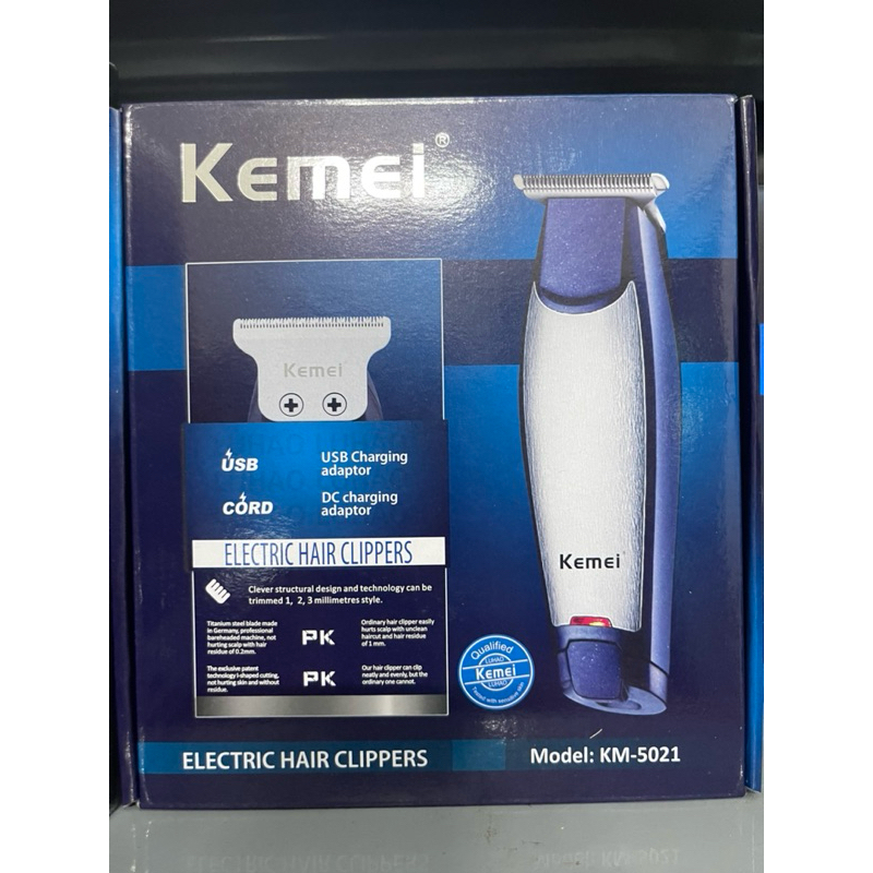 Tông đơ chấn viền kemei -5021 ( lưỡi đã được cân chỉnh)