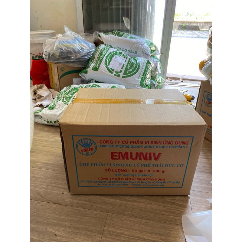 1 thùng chế phẩm Emuniv 50 gói 200g